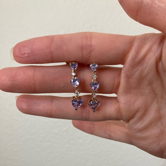 New Vanessa Mooney the bewitched earrings Purple - Picture 8 of 13